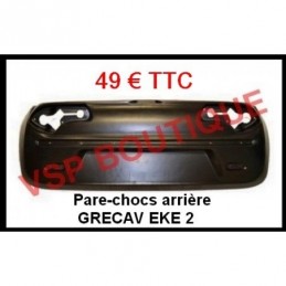 PARE CHOCS ARRIERE JDM TITANE 1 / 2 (FIBRE) 99 €
