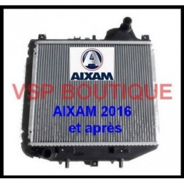 RADIATEUR MOTEUR AIXAM 400 L ALUMINIUM 59 € (1998-2015) + BOUCHON
