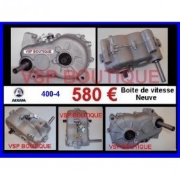 BOITE DE VITESSES AIXAM 400.4 (580 € TTC NEUVE) (PONT INVERSEUR)