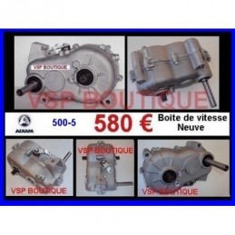 BOITE DE VITESSES AIXAM 500.5 (580 € TTC NEUVE) (PONT INVERSEUR)