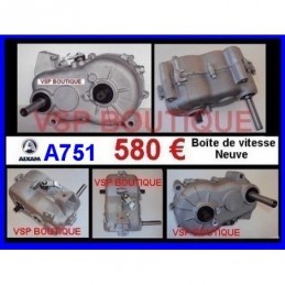 BOITE DE VITESSES AIXAM A751 (580 € TTC NEUVE) (PONT INVERSEUR)