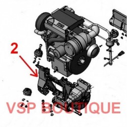 SUPPORT / BOITIER de FILTRE...