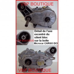BOITE DE VITESSES MICROCAR CARGO DCI  599 € NEUVE (PONT INVERSEUR) MC112