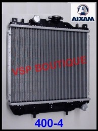RADIATEUR MOTEUR AIXAM 400 L ALUMINIUM (1998-2015) + BOUCHON