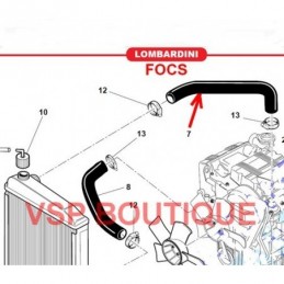 DURITE INFERIEURE RADIATEUR...