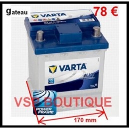 BATTERIE GATEAU 78 € (VARTA...